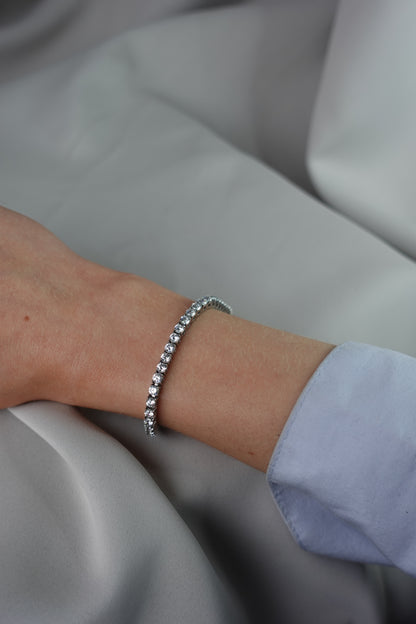 ANNEBRAUNER Tennis Petite Armbånd