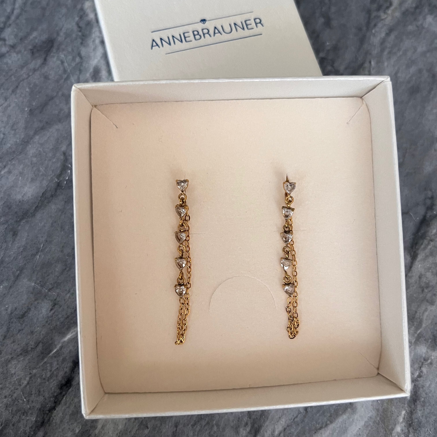ANNEBRAUNER Stella Øreringe 18K Guldbelagt