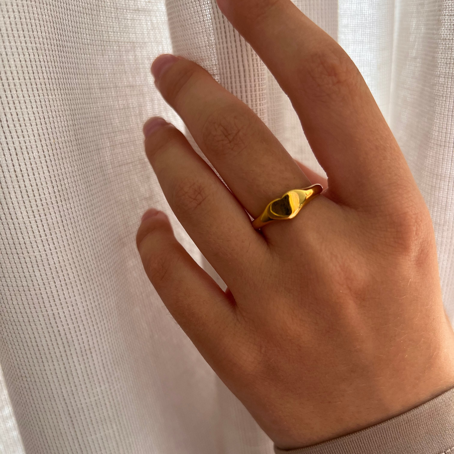 ANNEBRAUNER Palermo Ring 18K Guldbelagt