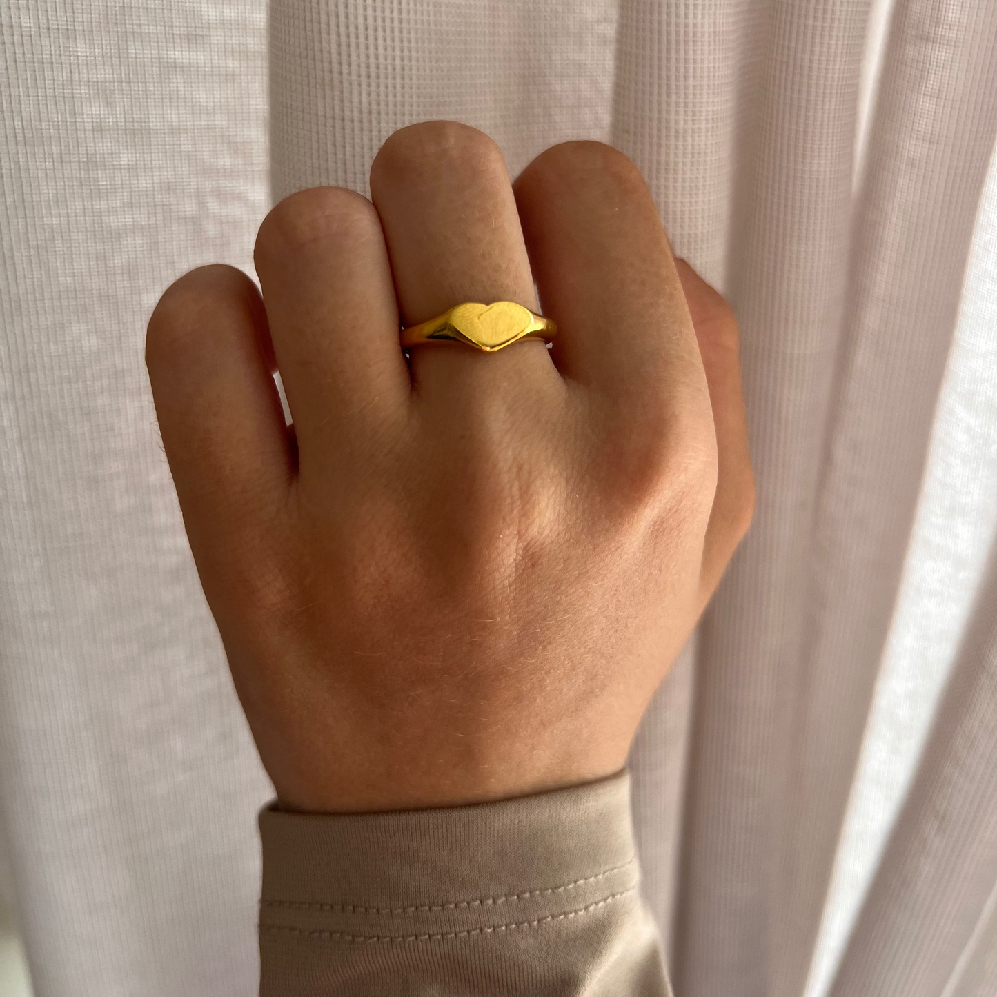ANNEBRAUNER Palermo Ring 18K Guldbelagt