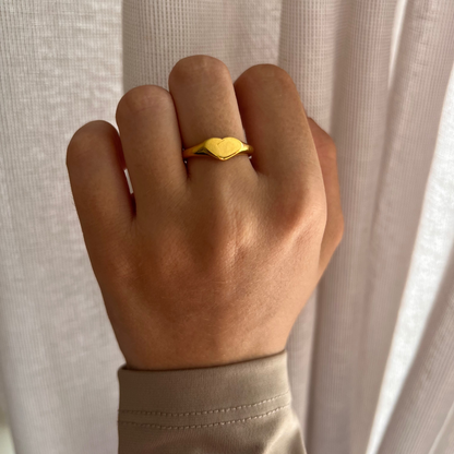 ANNEBRAUNER Palermo Ring 18K Guldbelagt