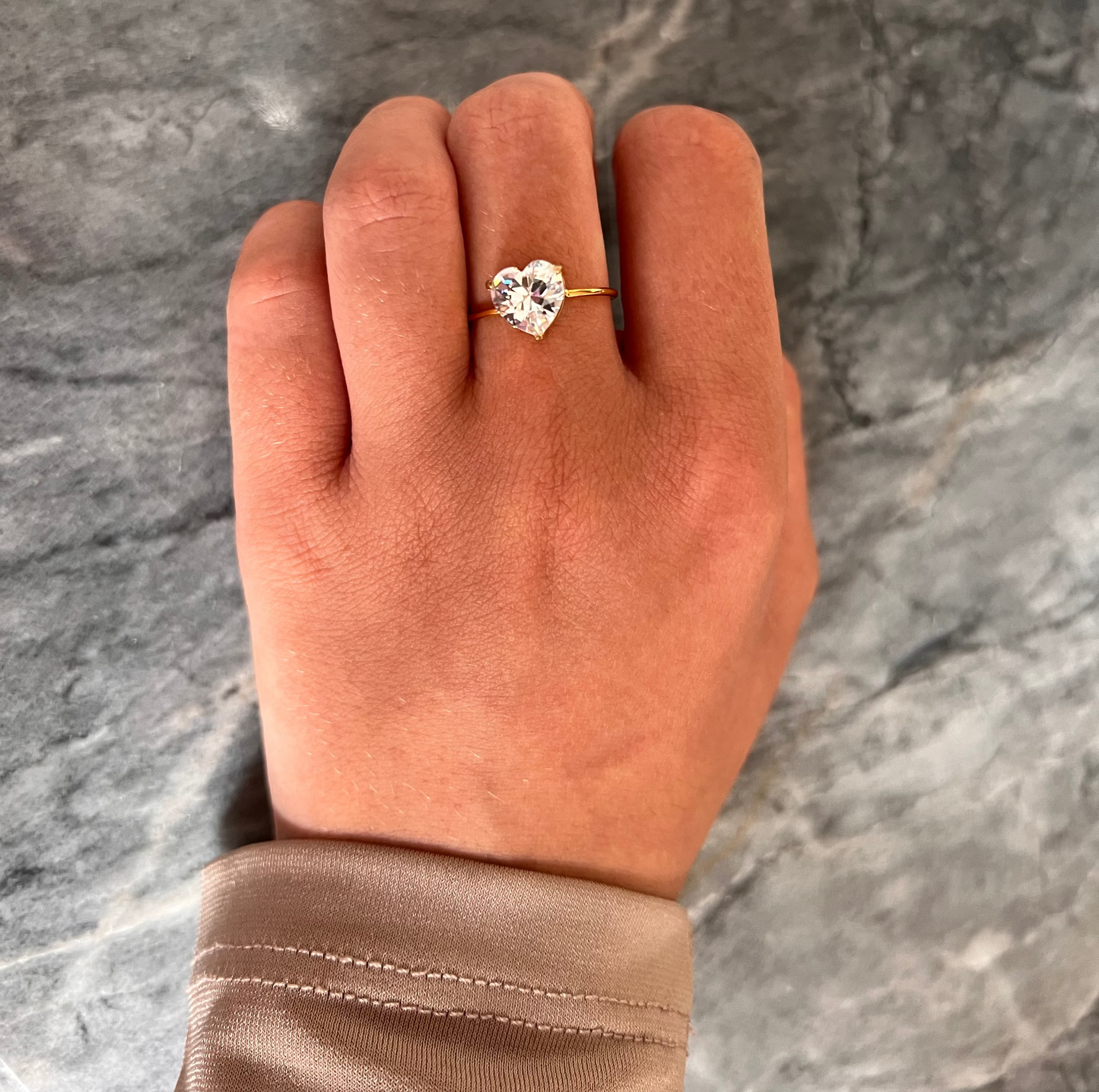 ANNEBRAUNER Stella Ring 18K Guldbelagt