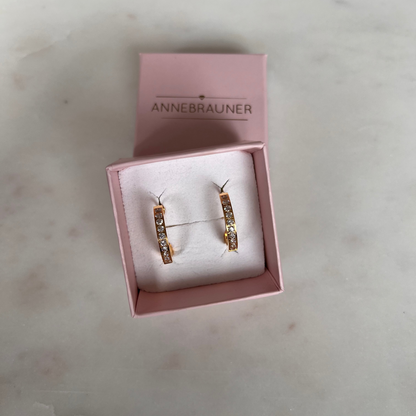 ANNEBRAUNER Creole Line 20 mm 18K Guldbelagt