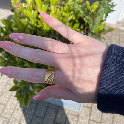 ANNEBRAUNER Ripple Ring