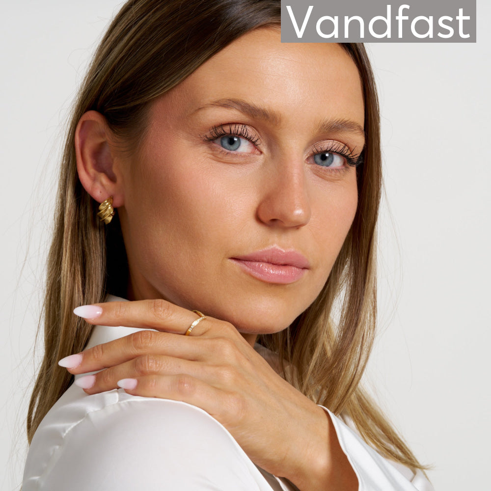 ANNEBRAUNE Noelle Øreringe 18K Guldbelagt