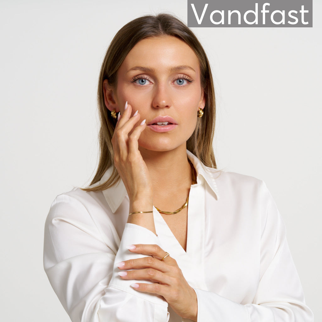 ANNEBRAUNE Noelle Øreringe 18K Guldbelagt