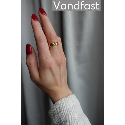 ANNEBRAUNER 3 In 1 Ring 18K Guldbelagt
