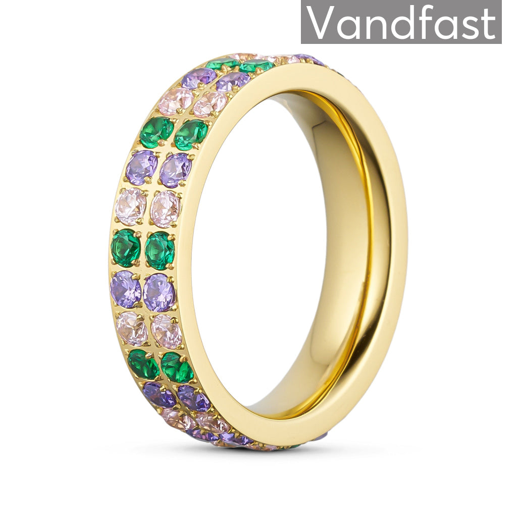 ANNEBRAUNER Alliance Green/Pink Mix