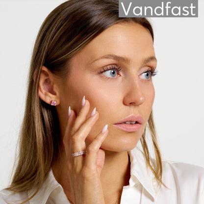 ANNEBRAUNER Alliance Pink Ring 18K Guldbelagt