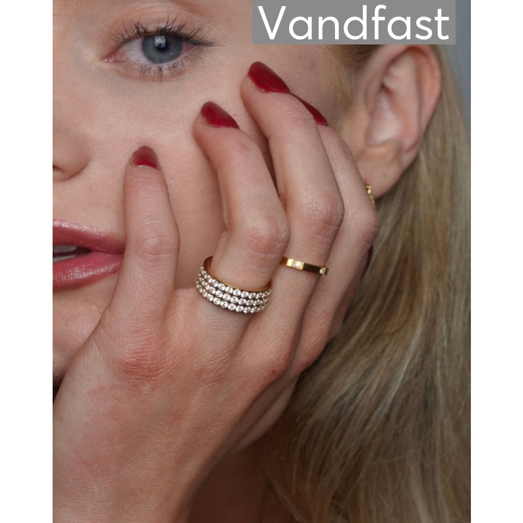 ANNEBRAUNER Alliance Ring 18K Guldbelagt Ring
