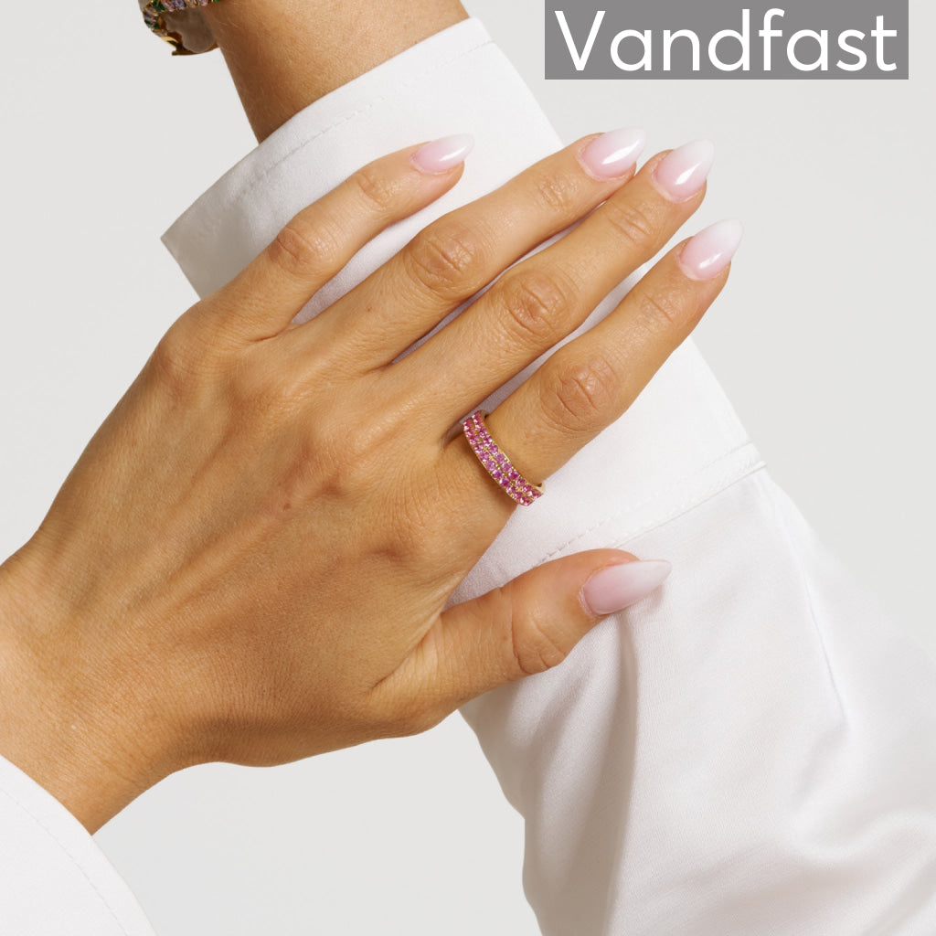 ANNEBRAUNER Alliance Rose Ring 18K Guldbelagt