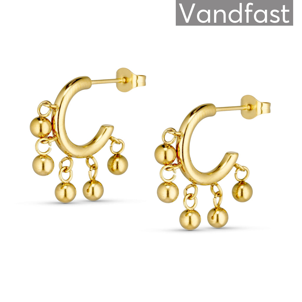 ANNEBRAUNER Ball Dangle Øreringe 18K Guldbelagt - Ørering