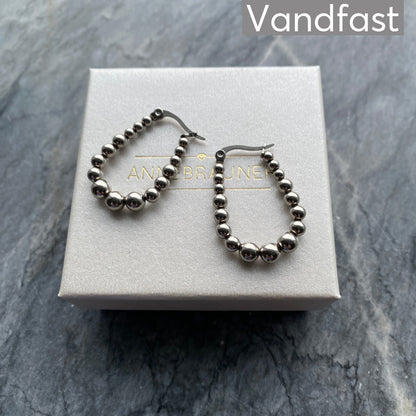 ANNEBRAUNER Ball Oval Øreringe