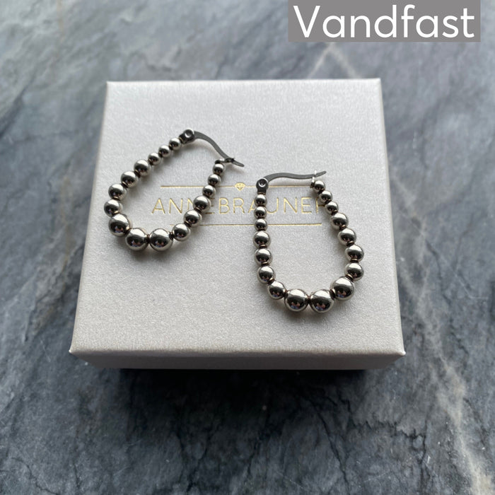 ANNEBRAUNER Ball Oval Øreringe