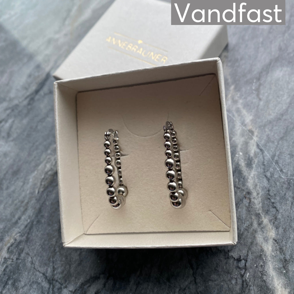 ANNEBRAUNER Ball Oval Øreringe