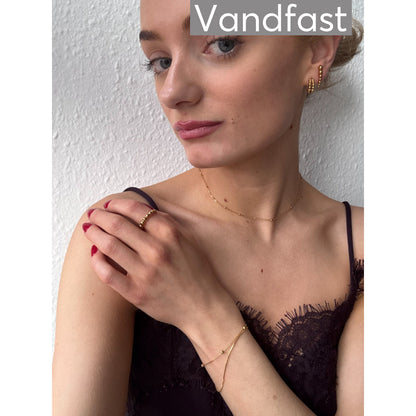 ANNEBRAUNER Ball Petite Halsklæde 18k Guldbelagt - Halskæde
