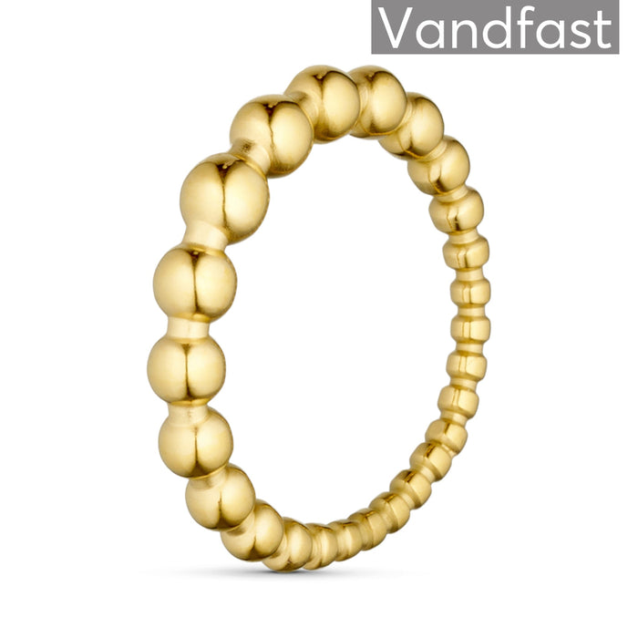 ANNEBRAUNER Ball Ring 18K Guldbelagt