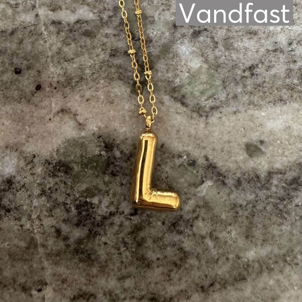 Annebrauner Balloon Letter Necklace