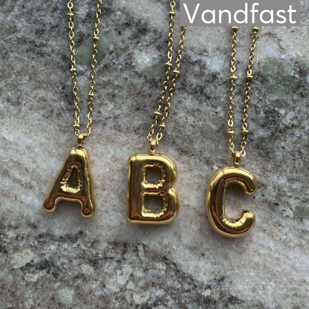 Annebrauner Balloon Letter Necklace