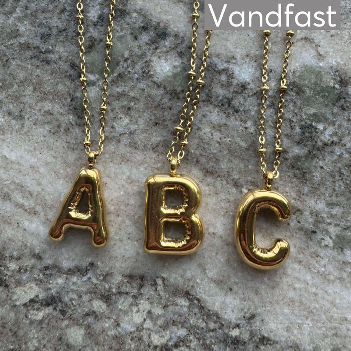 Annebrauner Balloon Letter Necklace
