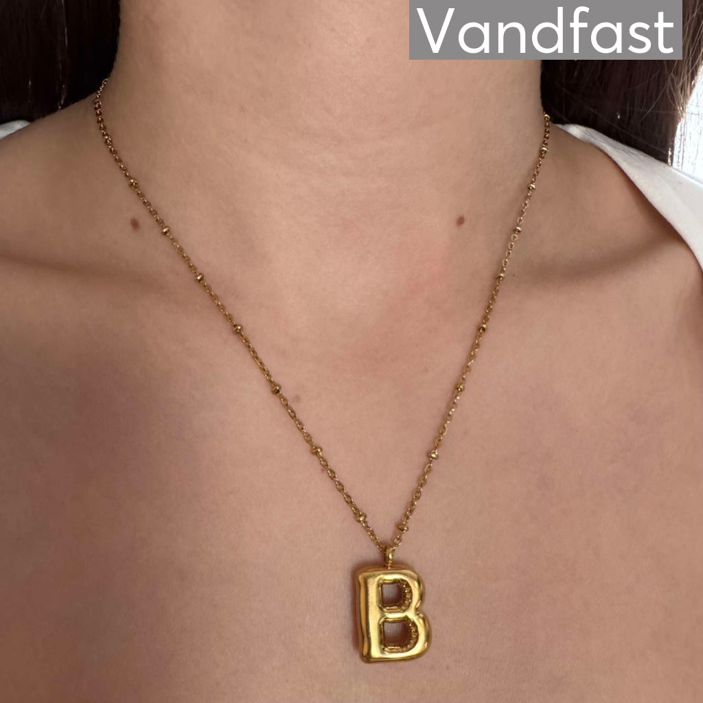 Annebrauner Balloon Letter Necklace B
