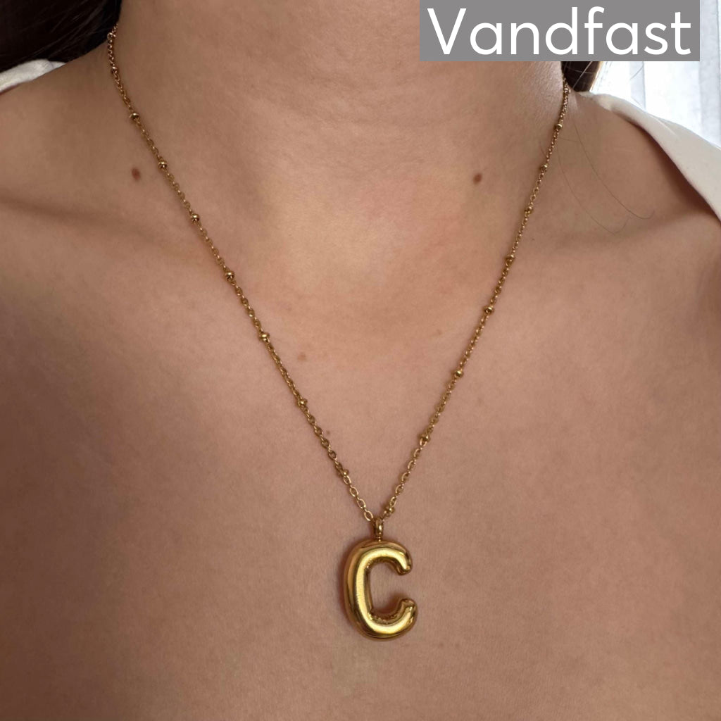 Annebrauner Balloon Letter Necklace C