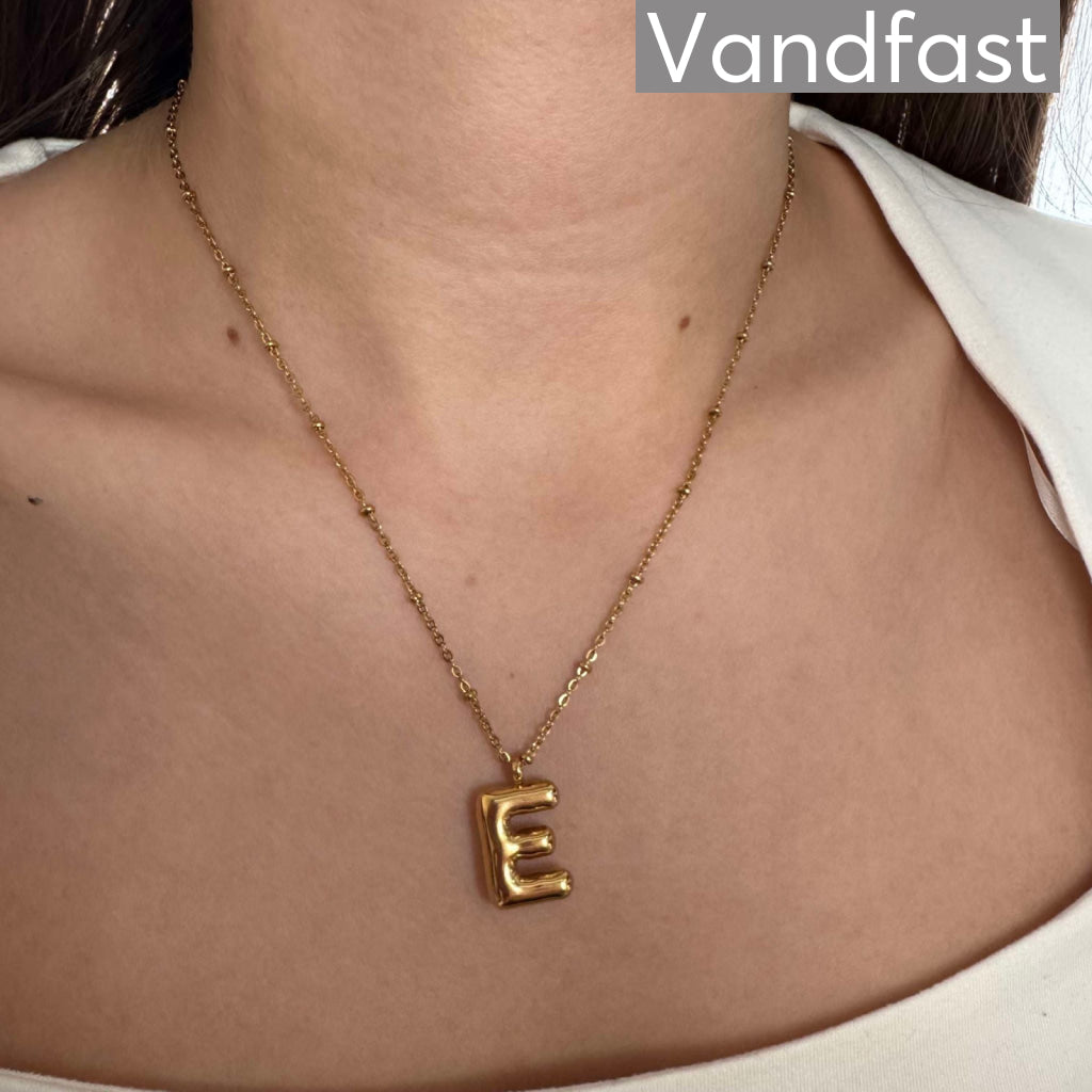 Annebrauner Balloon Letter Necklace E