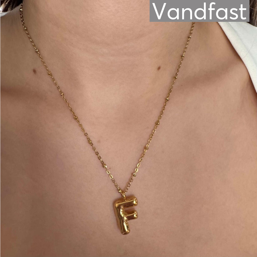 Annebrauner Balloon Letter Necklace F