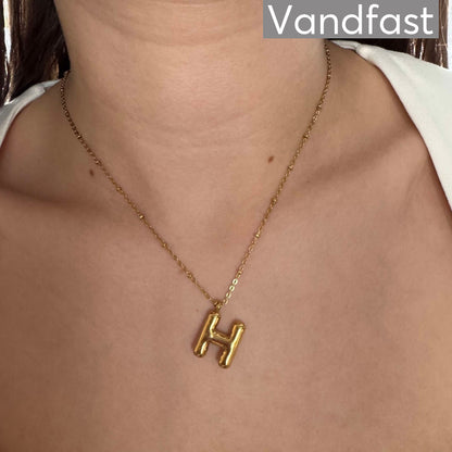 Annebrauner Balloon Letter Necklace H