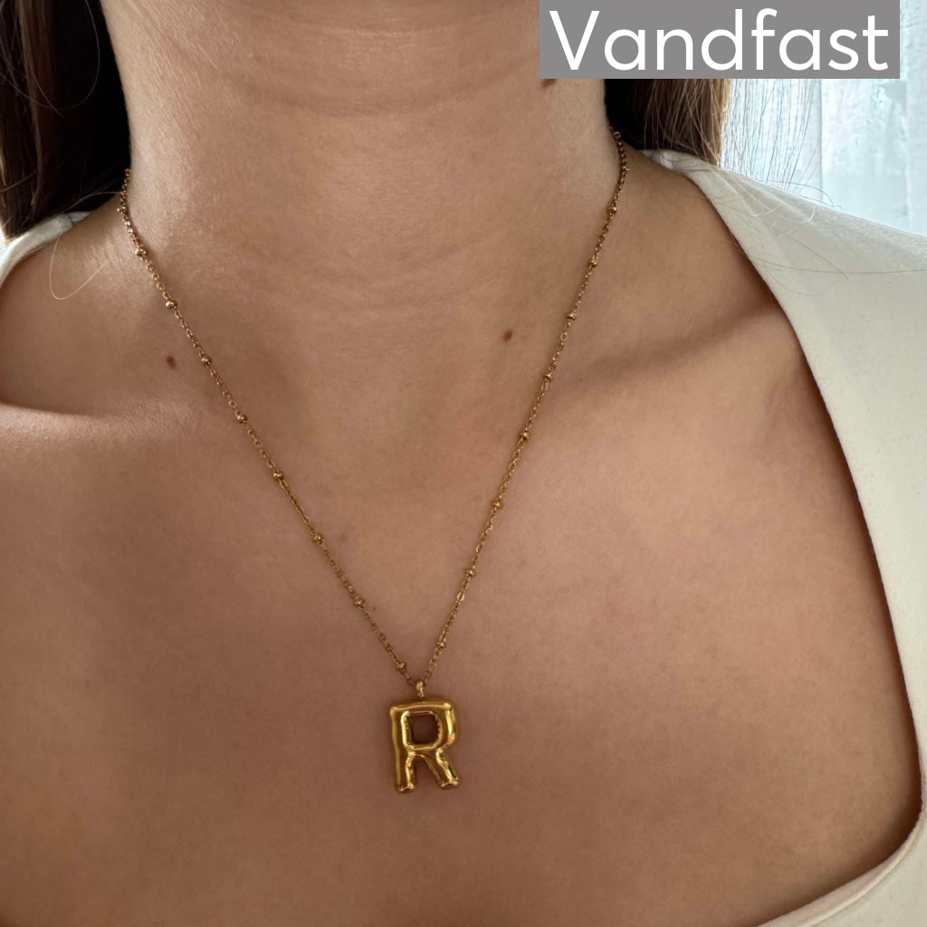 Annebrauner Balloon Letter Necklace R