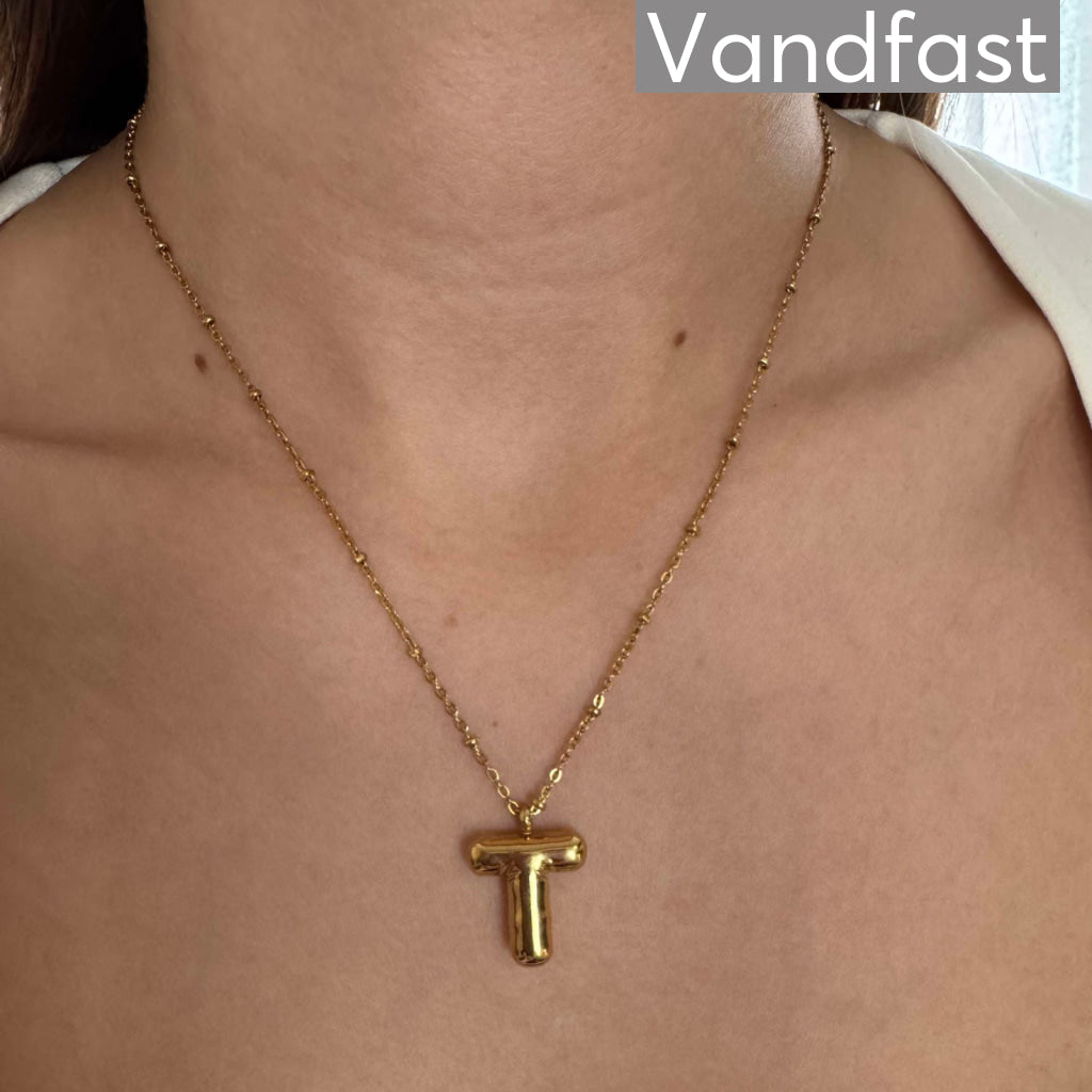 Annebrauner Balloon Letter Necklace T