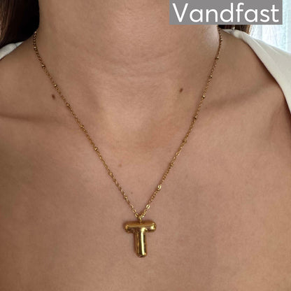 Annebrauner Balloon Letter Necklace T