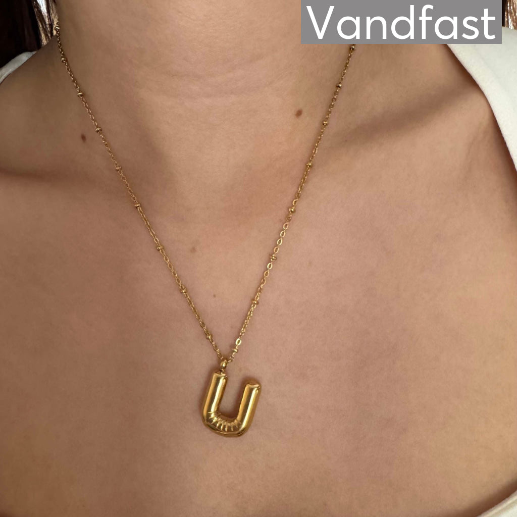 Annebrauner Balloon Letter Necklace U