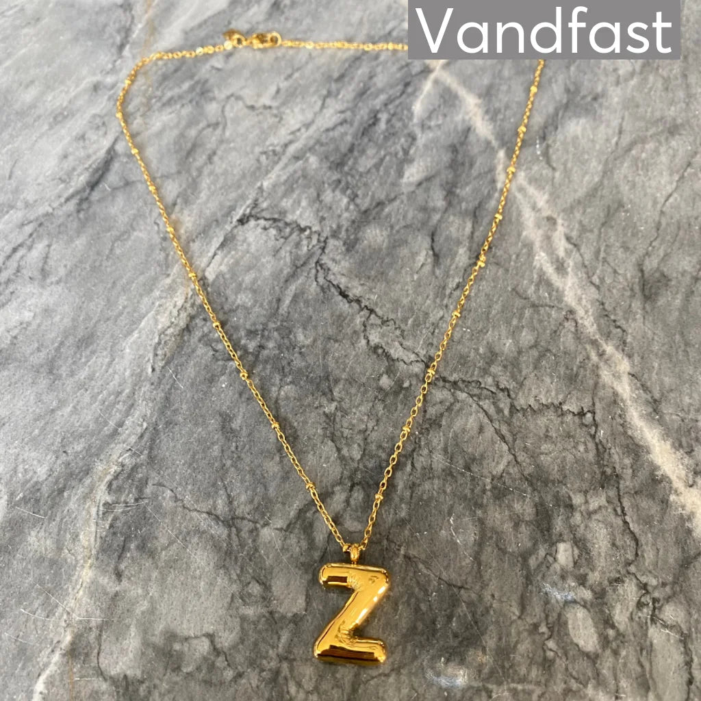 ANNEBRAUNER Balloon Letter Necklace Z