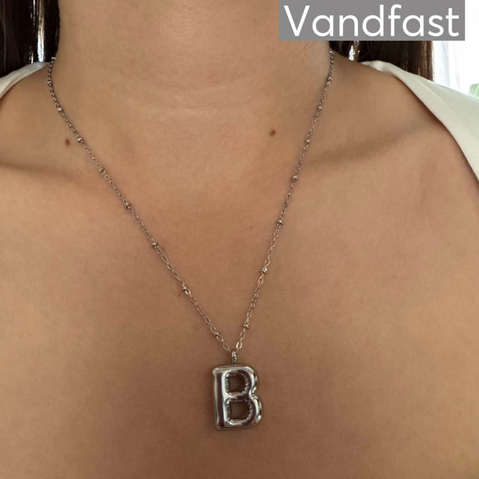 Annebrauner Balloon Letter Necklace B