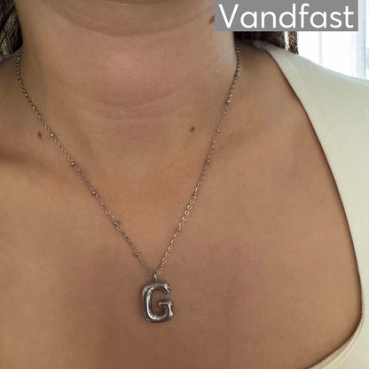 Annebrauner Balloon Letter Necklace G