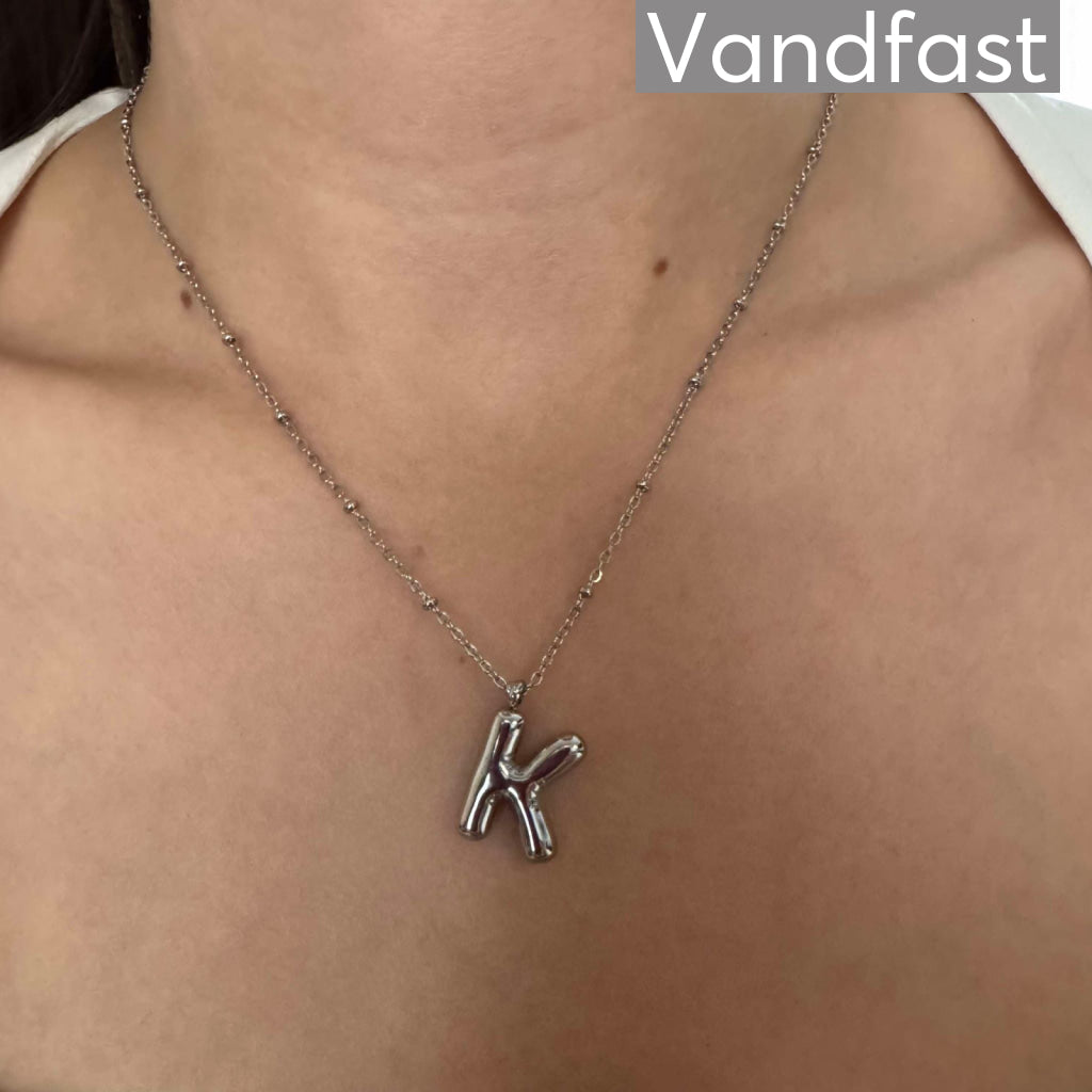 Annebrauner Balloon Letter Necklace K