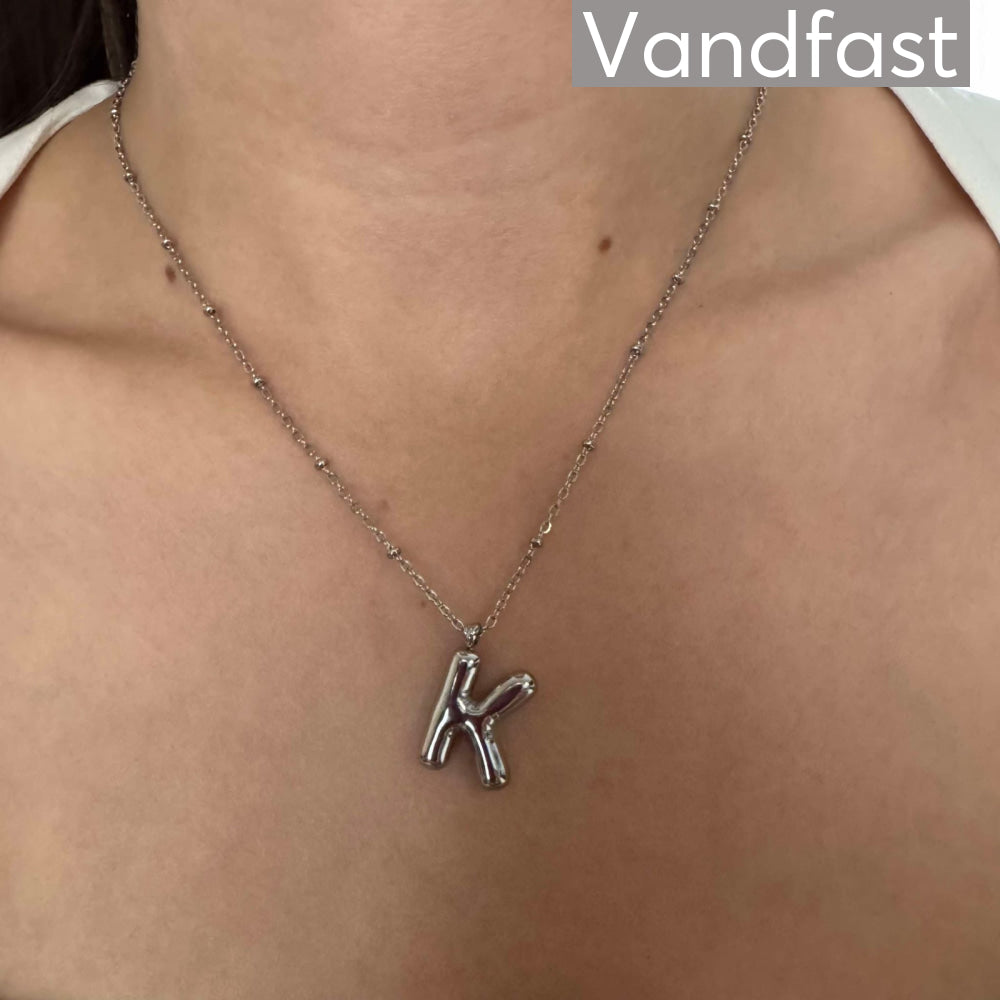 Annebrauner Balloon Letter Necklace K