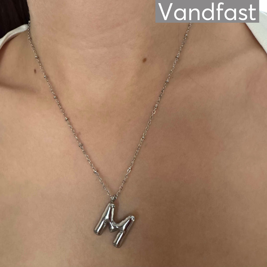 Annebrauner Balloon Letter Necklace M