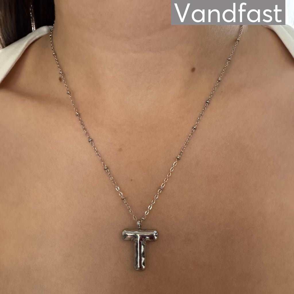 Annebrauner Balloon Letter Necklace T