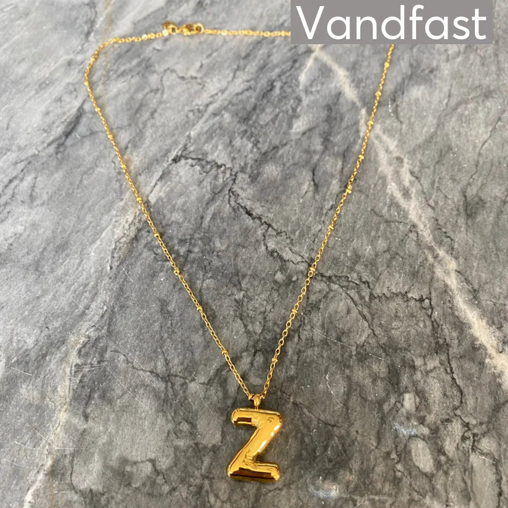 ANNEBRAUNER Balloon Letter Necklace Z