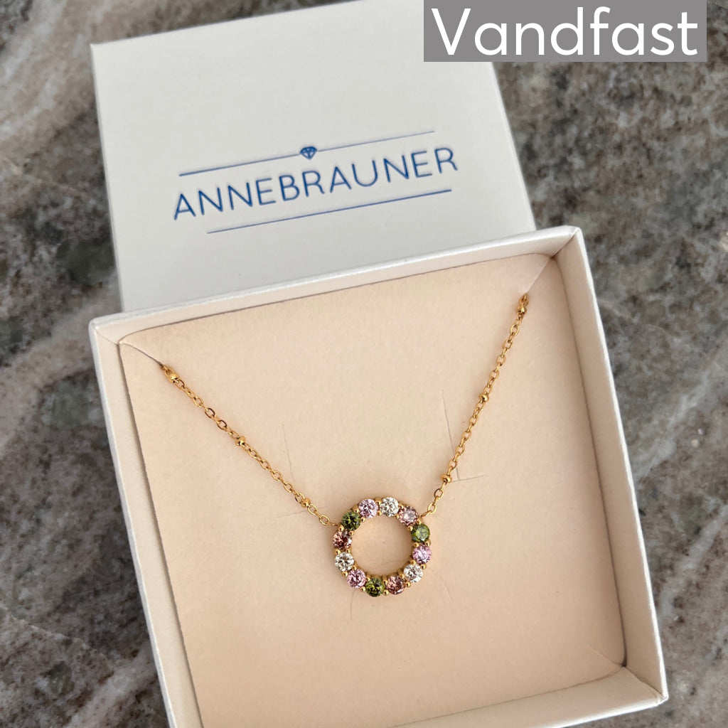 ANNEBRAUNER Big Circle Limited Edition Halskæde 18K Guldbelagt - Halskæde