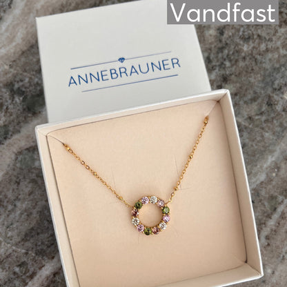 ANNEBRAUNER Big Circle Limited Edition Halskæde 18K Guldbelagt - Halskæde