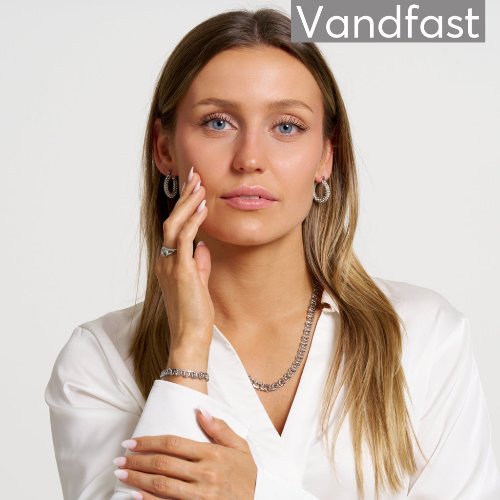 ANNEBRAUNER Big Sparkling Party Øreringe