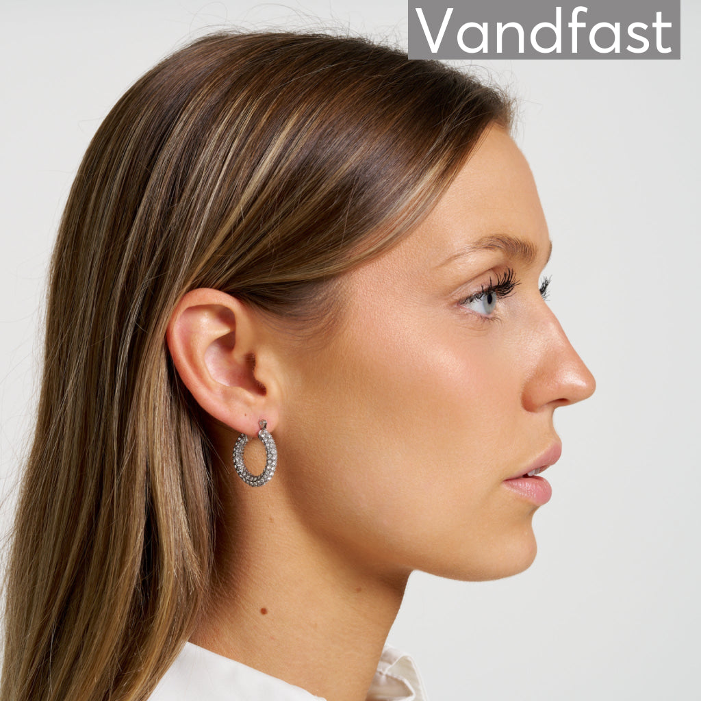 ANNEBRAUNER Big Sparkling Party Øreringe