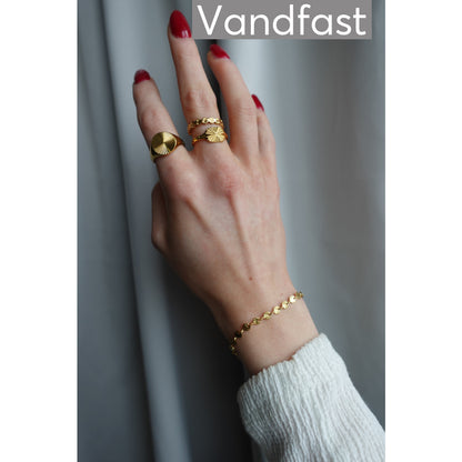 ANNEBRAUNER Big Sun Ring 18K Guldbelagt