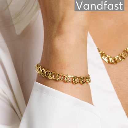 ANNEBRAUNER Bismarck Armbånd 18k Guldbelagt