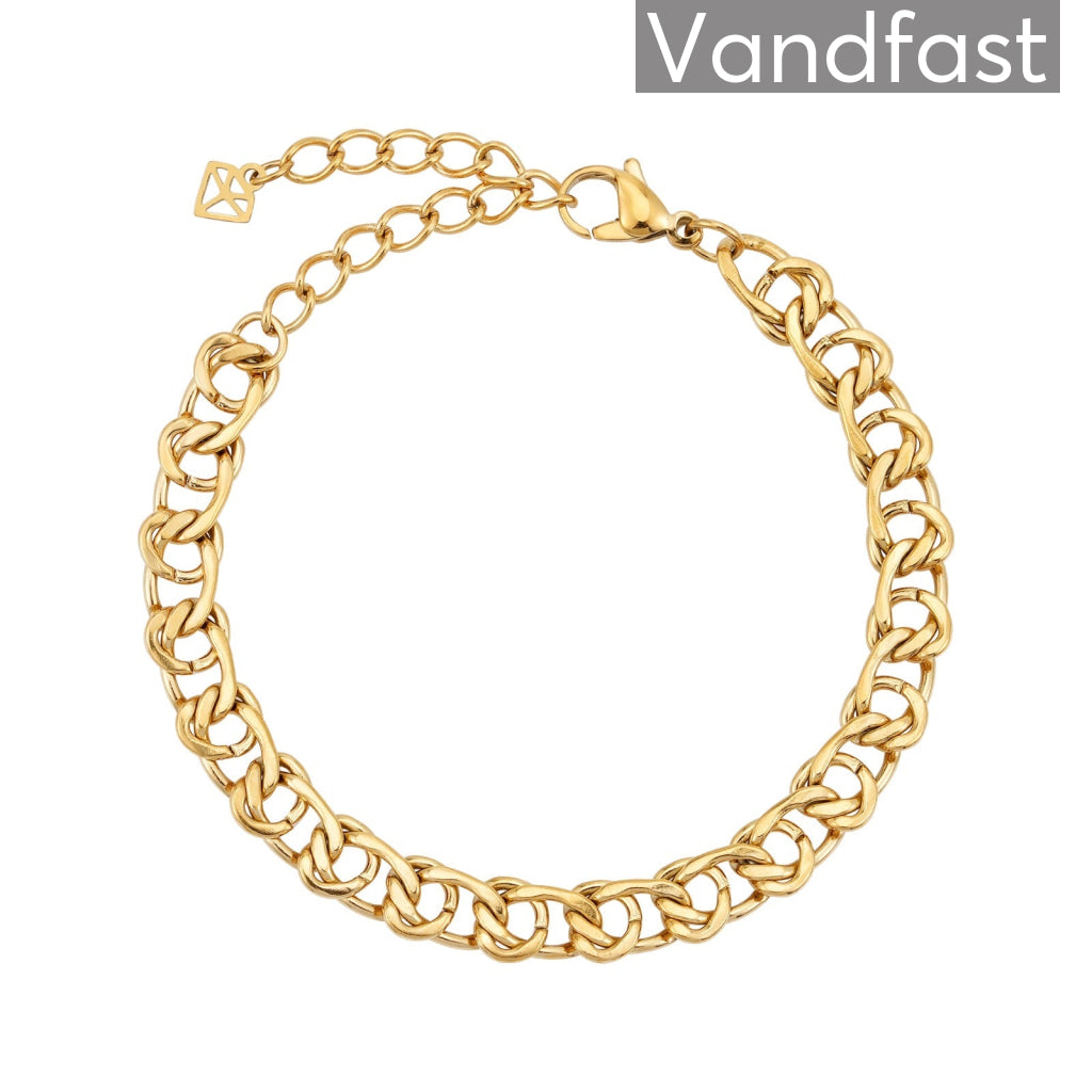 ANNEBRAUNER Bismarck Armbånd 18k Guldbelagt