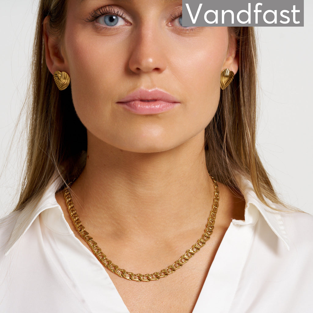 ANNEBRAUNER Bismarck Halskæde 18K Guldbelagt