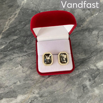 Annebrauner Black Shadow Earrings